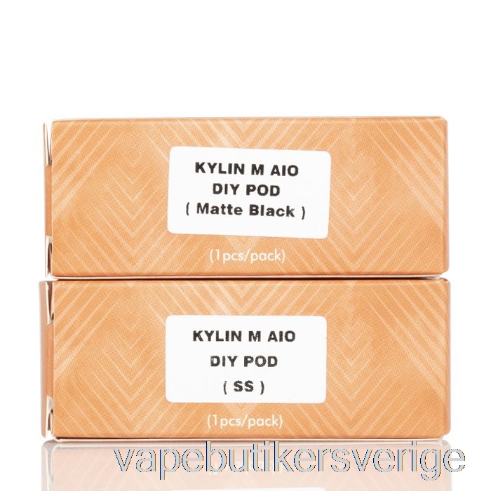 Vape Sverige Vandy Vape Kylin M Aio Ersättningsskidor 5ml Diy Rba Pod - Matt Svart